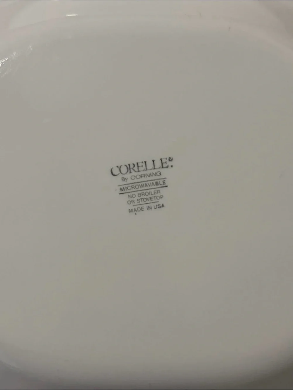 Vintage Corelle Corning Ware Morning Blue  Ceramic Serving Platters (2)